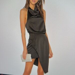 ELLIATT Camo Dress in Black *NWT